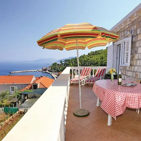Nice Apartment In Blato With House Sea View