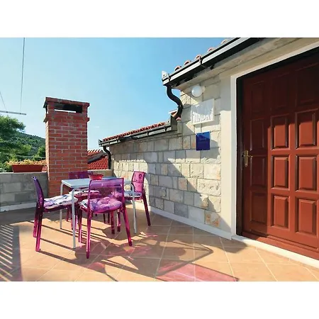 Nice Apartment In Blato With House Sea View